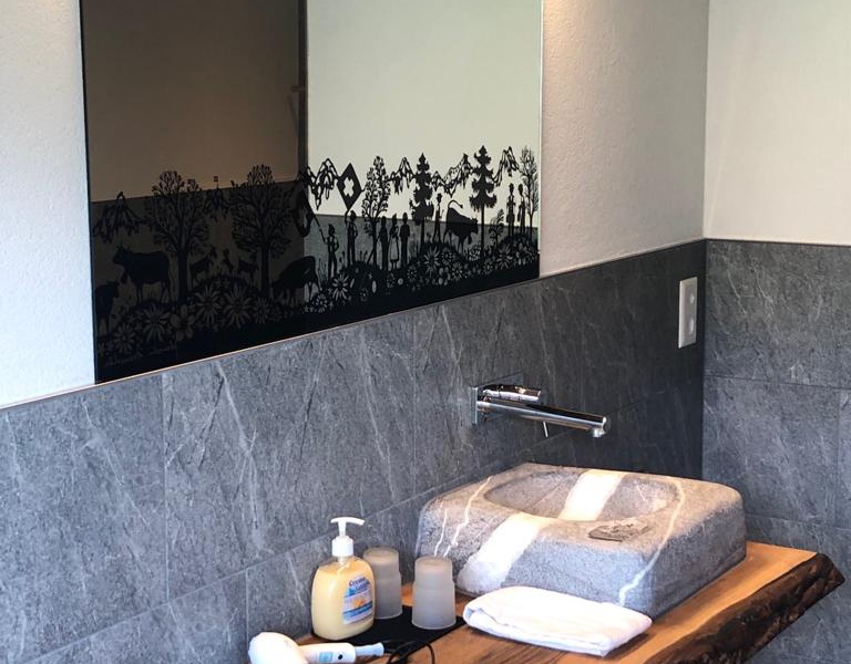 Weidhaus Badezimmer